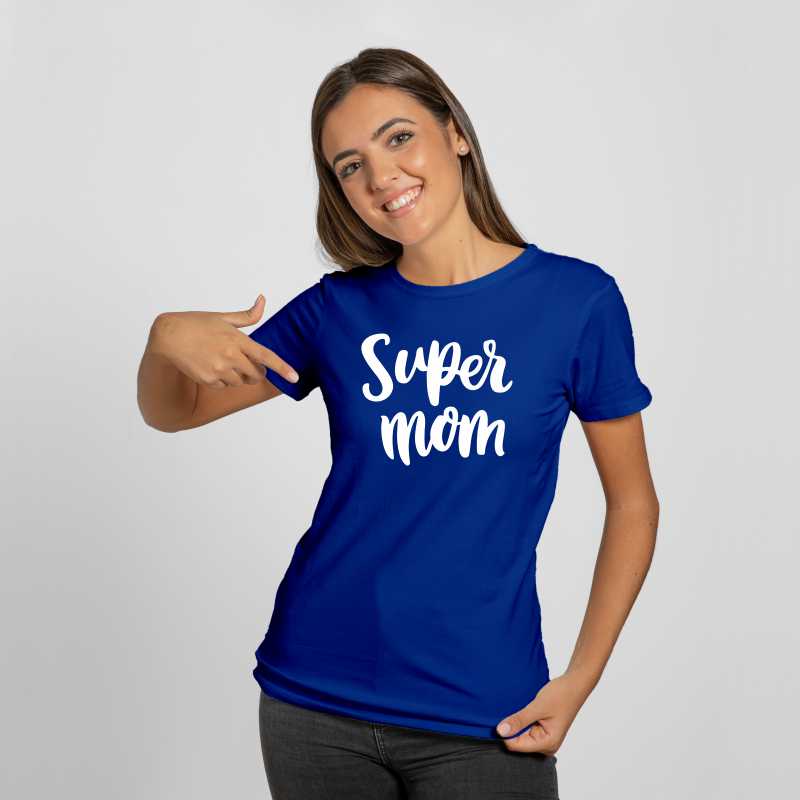 Dámske tričko pre mamu SUPER MOM