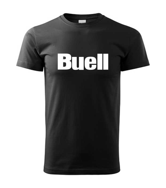 Motorkárske pánske tričko s potlačou BUELL