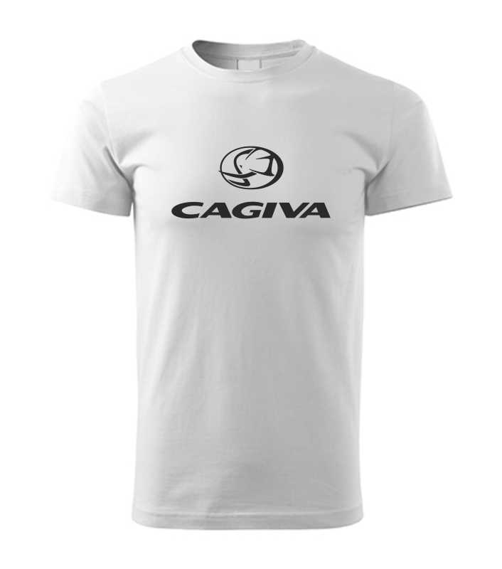 Motorkárske pánske tričko s potlačou CAGIVA 3