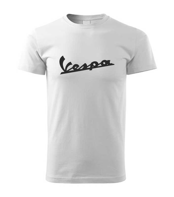 Motorkárske pánske tričko s potlačou VESPA