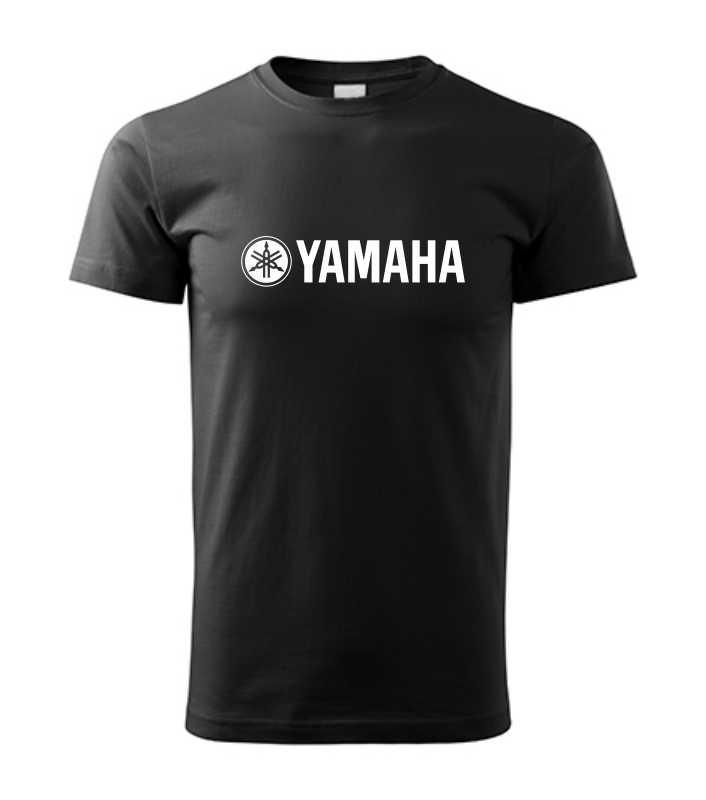 Motorkárske pánske tričko s potlačou YAMAHA