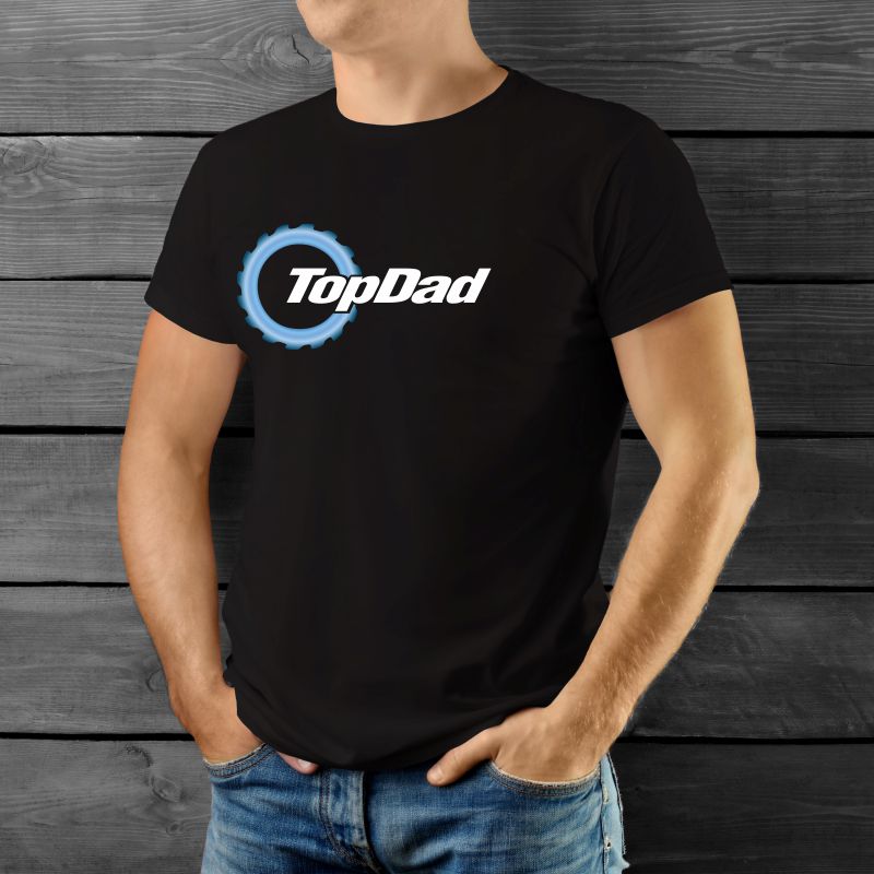 Tričko pre otca Top Dad - Top Gear