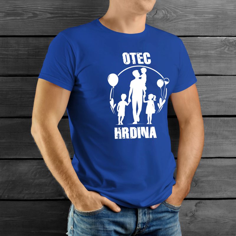 Tričko pre otca OTEC - HRDINA